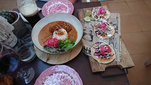 Tacos and Curry at Grá Irish Gastropub in Mallorca