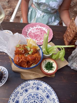 Cauliflower wings at Grá Irish Gastropub in Mallorca