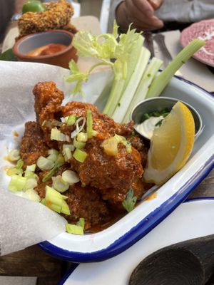 Cauliflower Wings  at Grá Irish Gastropub in Mallorca