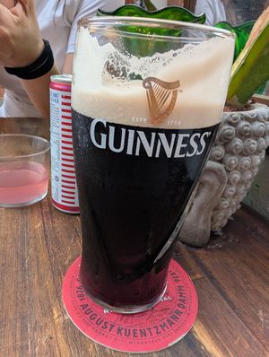 Beer at Grá Irish Gastropub in Mallorca