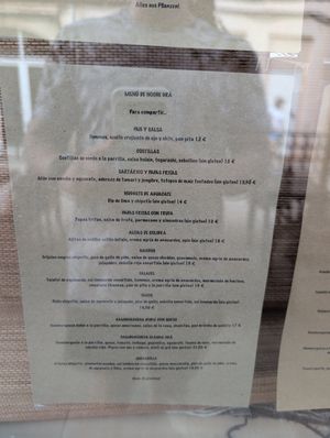 Carta 19 sept 2025 at Grá Irish Gastropub in Mallorca