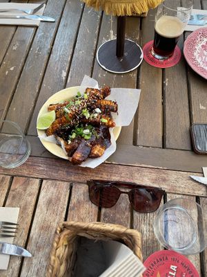 corn ribs  at Grá Irish Gastropub in Mallorca
