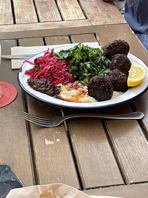 falafel bowl  at Grá Irish Gastropub in Mallorca
