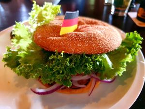 Beyond Burger (it's not only salad 🤣) at Road Stop in Mettmann
