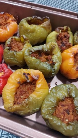 Pimientos rellenos  at El Sarao de Lara in Las Rozas De Madrid