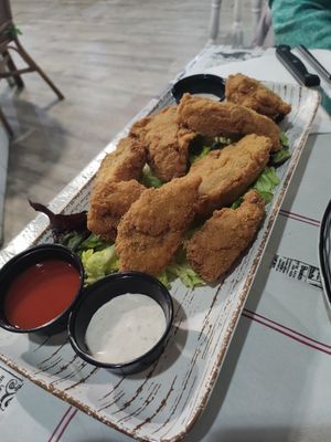 Alitas de champiñones at El Sarao de Lara in Las Rozas De Madrid