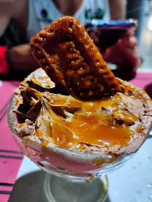 Mousse de galleta Lotus at El Sarao de Lara in Las Rozas De Madrid