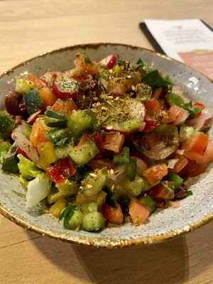 Israelian salad  at Het Hooihuis in Roosendaal