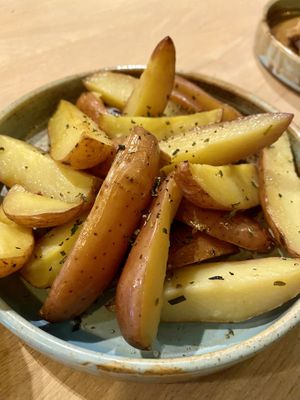 Roseval potatoes  at Het Hooihuis in Roosendaal
