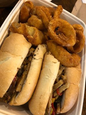 Philly Cheese Steak Sandwich  at Planted Plate in Princeton