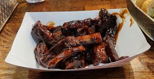 Bbq seitan ribs at Planted Plate in Princeton