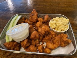 Wings n' Mac (Celery was the best part)  at Planted Plate in Princeton