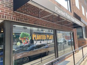 From the front  at Planted Plate in Princeton