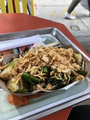 Rice rolls! at Fat Choy in New York City