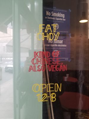 Great location at Fat Choy in New York City