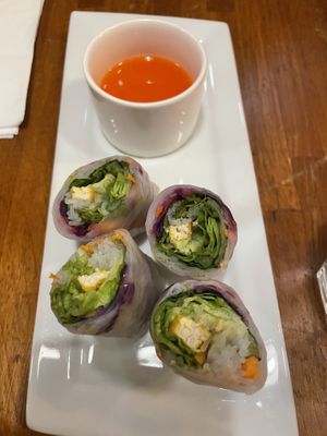 Summer rolls   at Kapunka in Paris