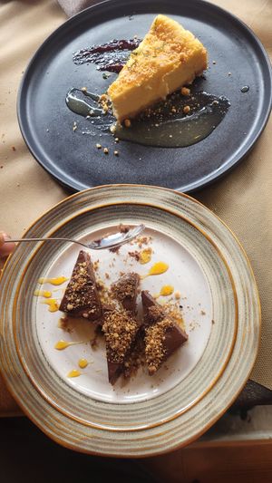 Highly recommend the "4 hazelnuts" and the "cheese ice cream" (not in the pic) at La Soldreria in Potes