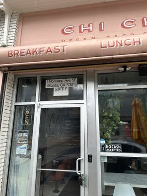   at Chi Chi Vegan Taco Shop in Atlanta