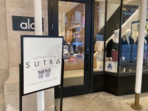 Outside entrance at Sutra in New York City