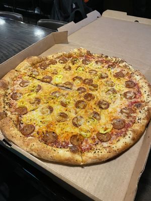 Spicy Vegan Pepperoni   at High Horse in Columbus