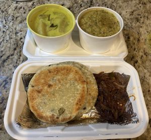 Sri Lankan deliciousness! at Mirisata in Portland