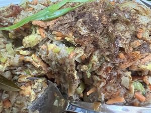 Meatball kottu  at Mirisata in Portland