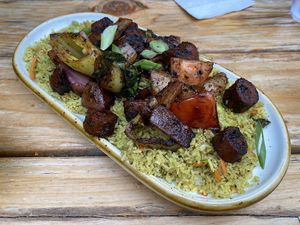 Deviled Sausages ($17) at Mirisata in Portland