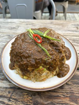 Chick'n Kottu  at Mirisata in Portland