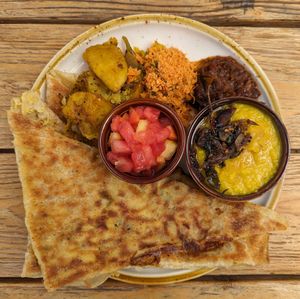 Egg Roti at Mirisata in Portland