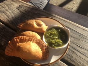 Fish cakes   at Mirisata in Portland