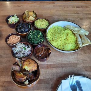 "Family Style Curry for 2-3 People". Mirisata never disappoints at Mirisata in Portland