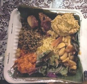 Rice & Curry Plate at Mirisata in Portland