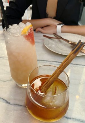 Drinks at PLANTA Cocina in Toronto