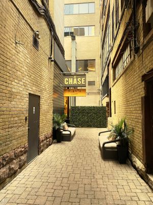 Entrance at PLANTA Cocina in Toronto