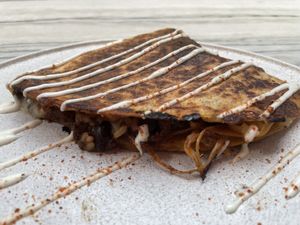Quesadilla  at PLANTA Cocina in Toronto