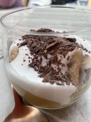 Tres leches cake at PLANTA Cocina in Toronto