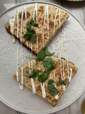 El chef gordo quesadillas  at PLANTA Cocina in Toronto