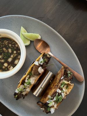 Quesabirria  at PLANTA Cocina in Toronto