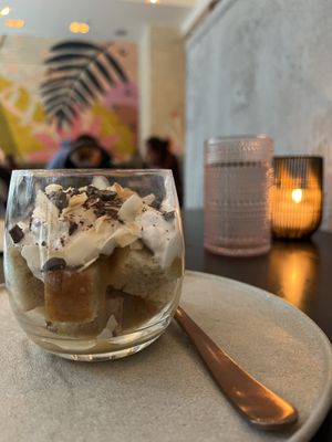 Tres leches, dessert  at PLANTA Cocina in Toronto