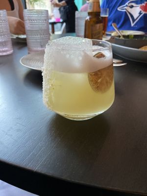 Margarita was soooo good  at PLANTA Cocina in Toronto