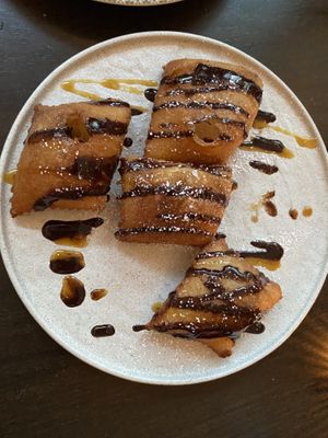 The sopapillas were delicious !  at PLANTA Cocina in Toronto
