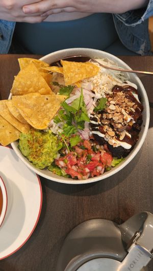 Burrito Bowl at PLANTA Cocina in Toronto