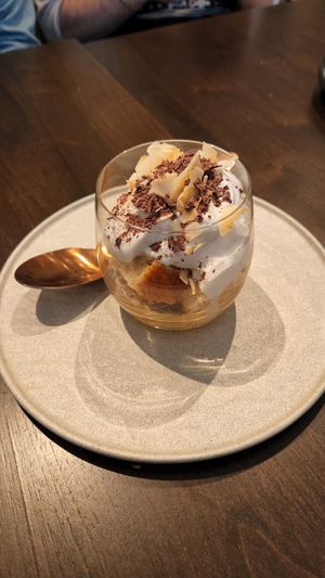 Tres leches trifle at PLANTA Cocina in Toronto