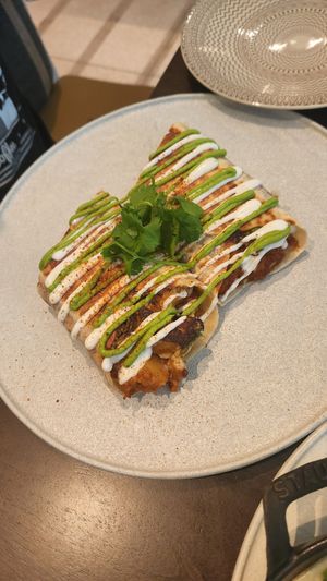 Dos manos burritos at PLANTA Cocina in Toronto