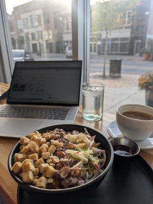 Vegan in the rough! at Jules' Bistro in St Cloud