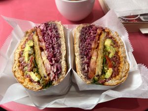 Torta milanesa  at Guevara's in Brooklyn