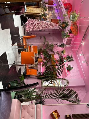 Tropical chill ambiance   at Guevara's in Brooklyn