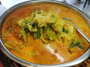 Curry vegetables at Li Yuan 利源素食 in Central Singapore