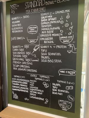 individuelle Bowls at All Vegan in Hannover