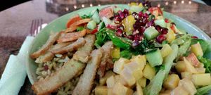 Rainbow bowl at All Vegan in Hannover